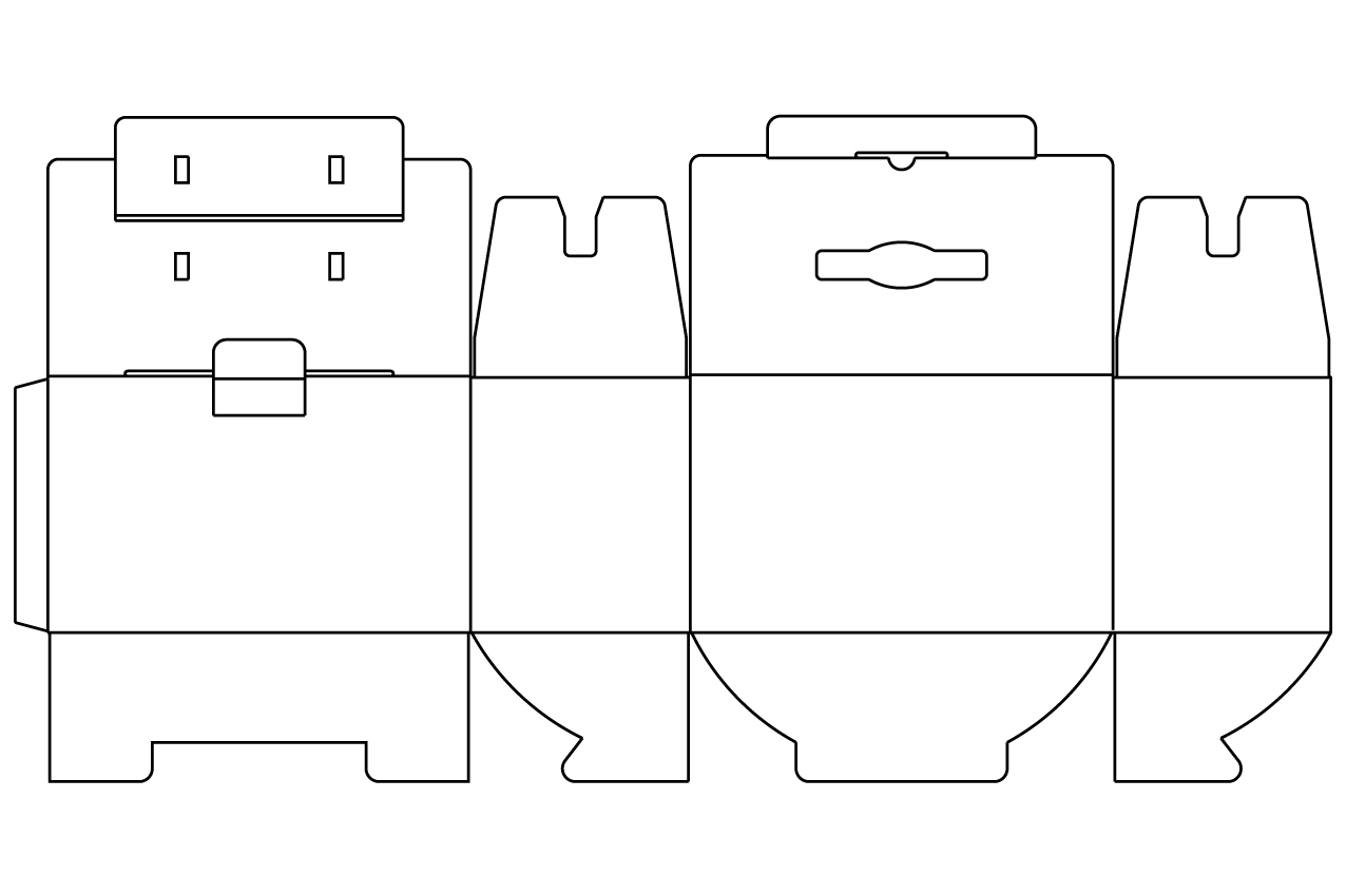 地獄底タイプの変形図面