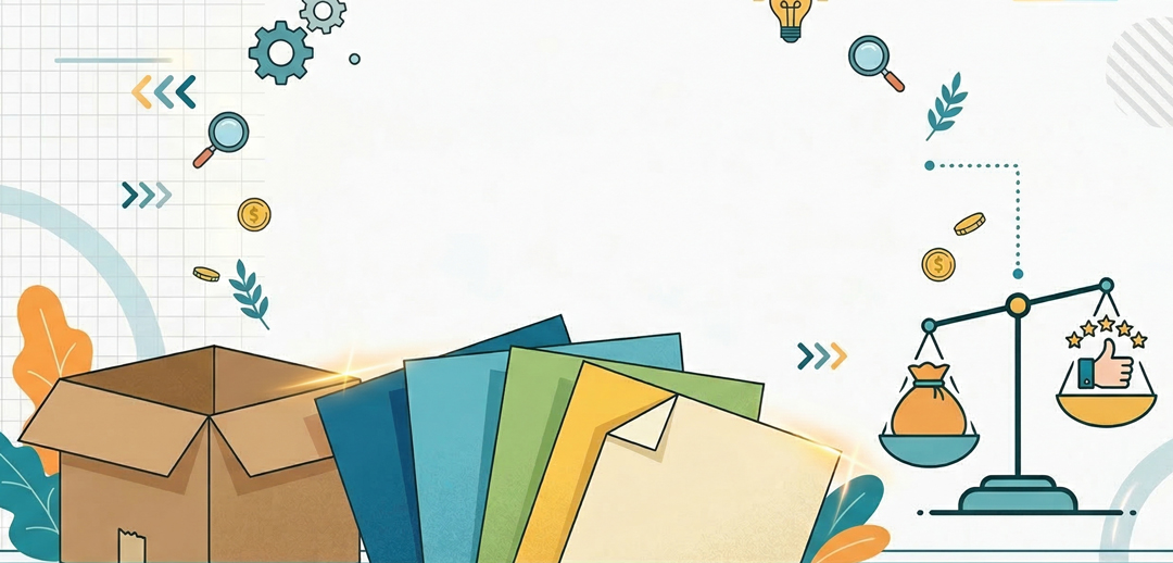 化粧箱の用紙の選び方ガイド