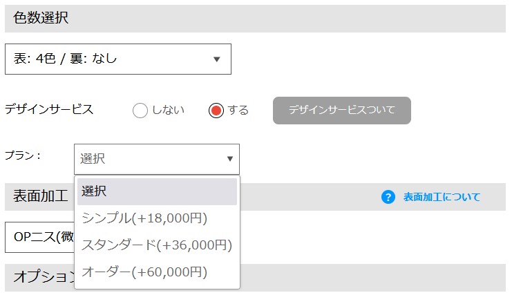 デザイン依頼方法