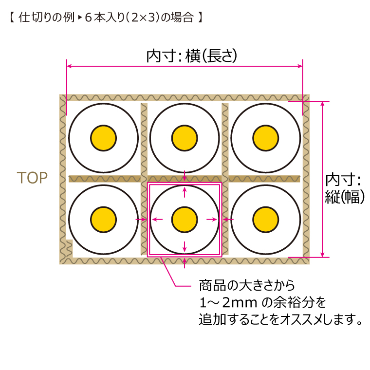 一般組仕切り→俯瞰図