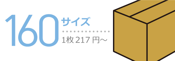 160サイズダンボール箱